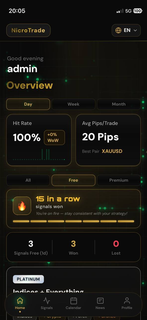 Gold theme